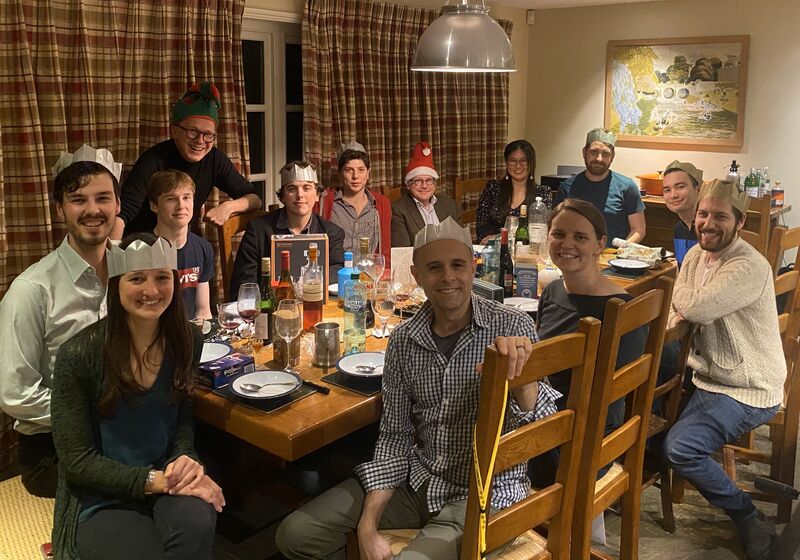 The Howe Lab celebrating Christmas 2023