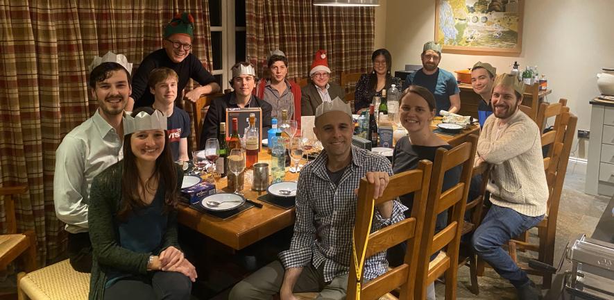 The Howe Lab celebrating Christmas 2023